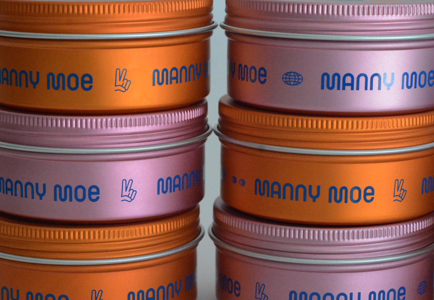 Manny Moe Pomade - Pomada Firme para Hombres, Strong Hold Hair Pomade, 4.2 oz