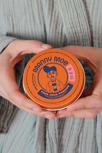 Pomada Manny Moe Pack 4-4 Firme | Fijación Poderosa para hombres Activos | 4x 4.2 oz