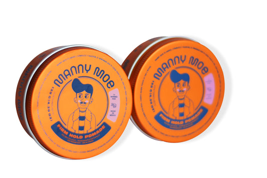 Pomada Manny MoE 2x Firme - Fijación Fuerte para Peinados Duraderos | 2x 4.2 oz